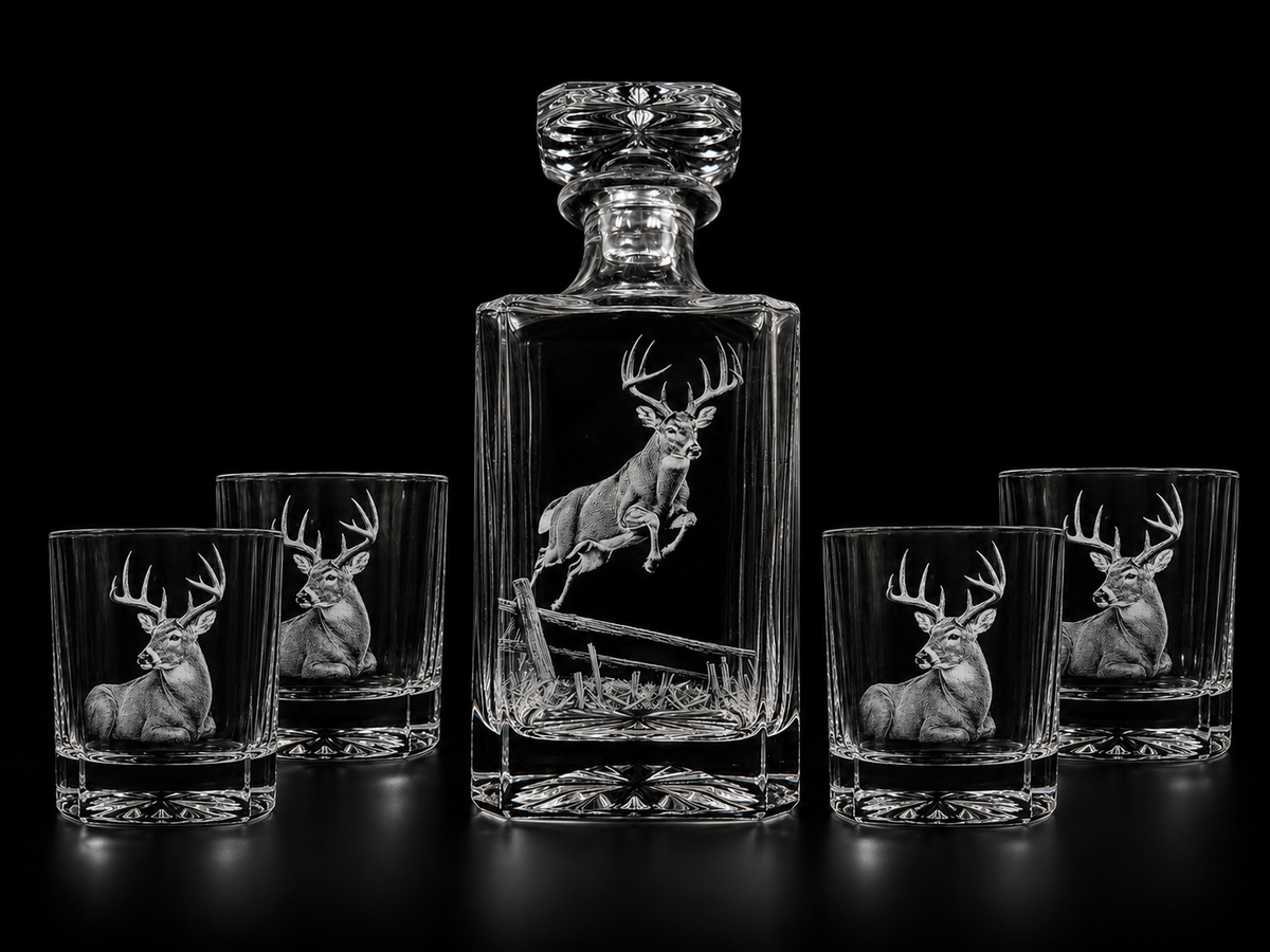 Whitetail Decanter