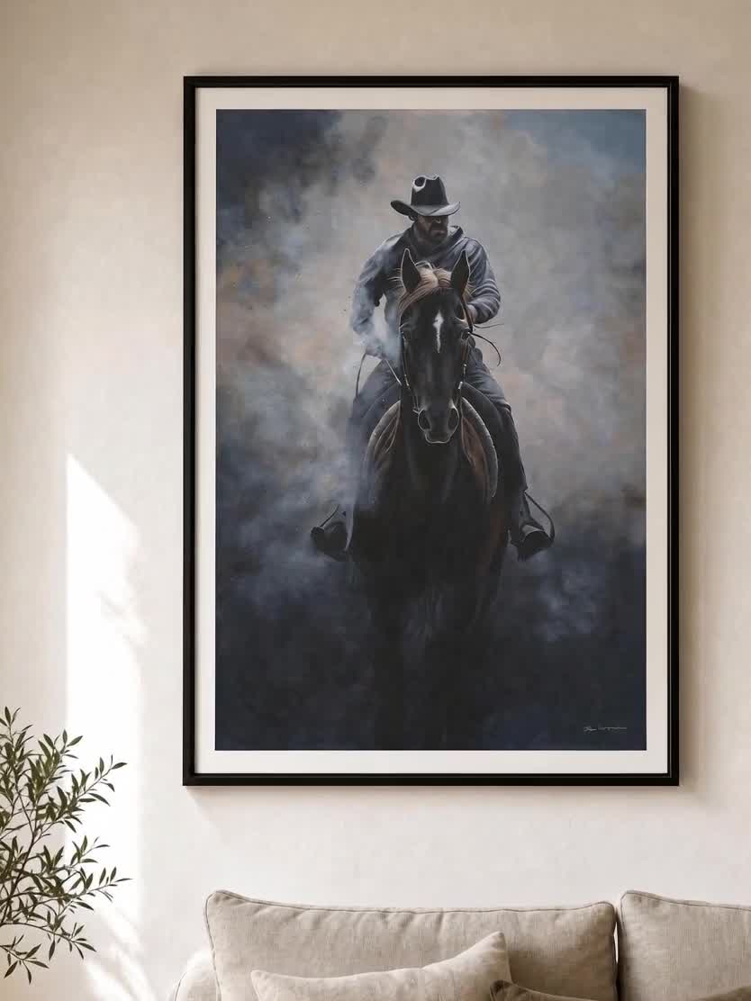 Cowboy in the Mist