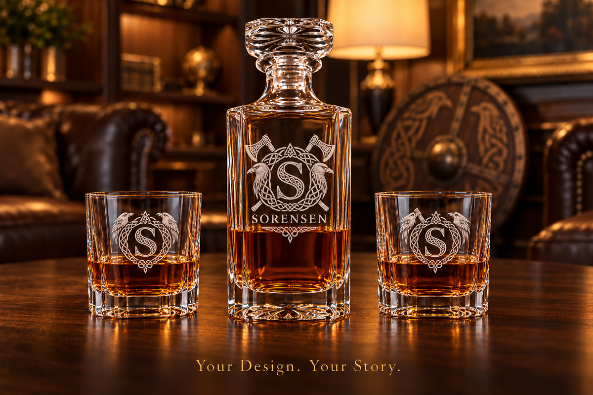Create a decanter that is completely yours.